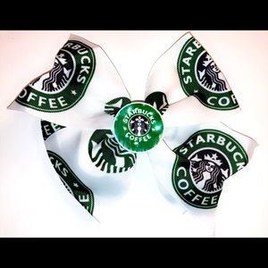 Large Starbucks Bow ✨FREE SHIPPING ON 5+ BOWS✨